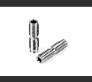 XRAY 302640-T X4 ADJUSTABLE CAMBER SCREW 14MM M4 L/R - TITANIUM (2)