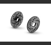 XRAY 364130-L ALU ONE-WAY SLIPPER CLUTCH PLATES - VENTILATED - SET