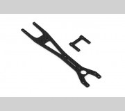 XRAY 301182 T2'007 Upper Deck Graphite - Narrow 2.0 MM - Set