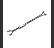 XRAY X4F'25 301085 GRAPHITE UPPER DECK 2.0MM