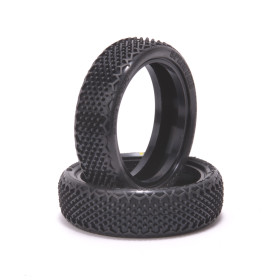 Schumacher U6906 Splinter - 1/10 2WD Tyres - Front - Yellow - pr