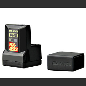 Odbiornik samochodowy - SANWA RX-492 2,4 GHz FHSS-5