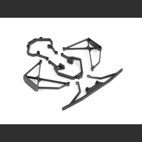 XRAY 321202 SCX Composite F & R Bumper Braces + Side GuardS (2+1+2)