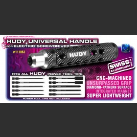 HUDY 111063 LIMITED EDITION - UNIVERSAL HANDLE FOR EL. SCREWDRIVER PINS