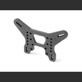 XRAY 363087 GRAPHITE SHOCK TOWER FOR HS BULKHEAD - REAR - 3.5MM - LOWER