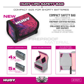 HUDY 199271 LIPO SAFETY BAG - COMPACT