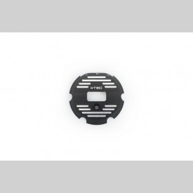 LRP 520500 X22 ALUMINIUM ENDPLATE - BLACK