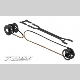 XRAY 300943 T2'009 - Rubber-SPEC Conversion Set - Forward Motor POSITION