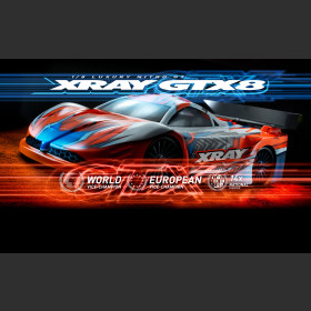XRAY 350505-C GTX8 Kit + Alu Suspensions + FX G501