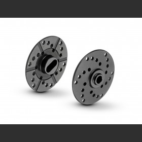 XRAY 324130-L ALU 2-PAD SLIPPER CLUTCH PLATES - VENTILATED - SET