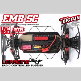 LC RACING EMB-SCH 1/14  SHORT COURSE / Li-Pol
