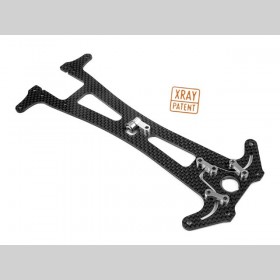 XRAY 301175 Adjustable Upper Deck T1FK'05 - 2.5 MM Graphite