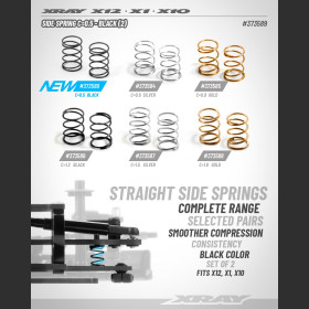 XRAY 373589 SIDE SPRING C=0.5 - BLACK (2)