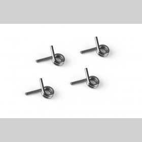 XRAY 358481 4-Shoe Clutch Springs - Grey - Medium (4)