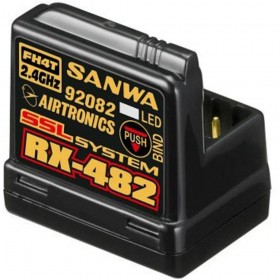SANWA 107A41257A ODBIORNIK  RX-482 FHSS-4
