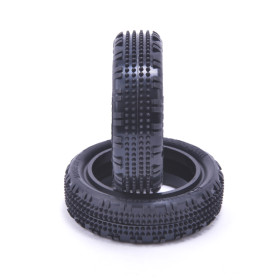 Schumacher U6901 Fusion Slim - 1/10 2wd Tyres - Front - Yellow - Pr