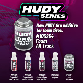 HUDY 106264  TIRE ADDITIVE - TIRE GRIPPER FOAM - 100ML
