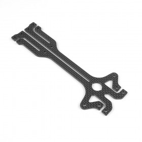 XRAY 301177 T2 Adj. Upper Deck 2.5MM Graphite - Multi-Flex TECHNOLOGY™