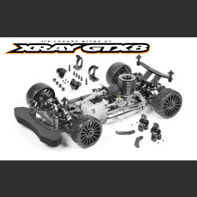 XRAY 350505-C GTX8 Kit + Alu Suspensions + FX G501