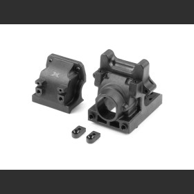 XRAY 352009 XB8 SEMI-SPLIT DIFF BULKHEAD BLOCK SET FRONT/REAR V3