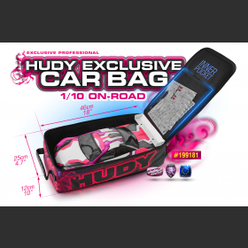 HUDY 199181 Car Bag - 1/10 On-road - Touring - Pan Car