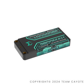 CAYOTE Racing Shorty 3900mAh 7.6V 2S 145C HV LiPo (5mm)