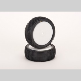 Schumacher U6841 Cactus 1/10 - Front - 4WD - Yellow-Pre-Glued - pr